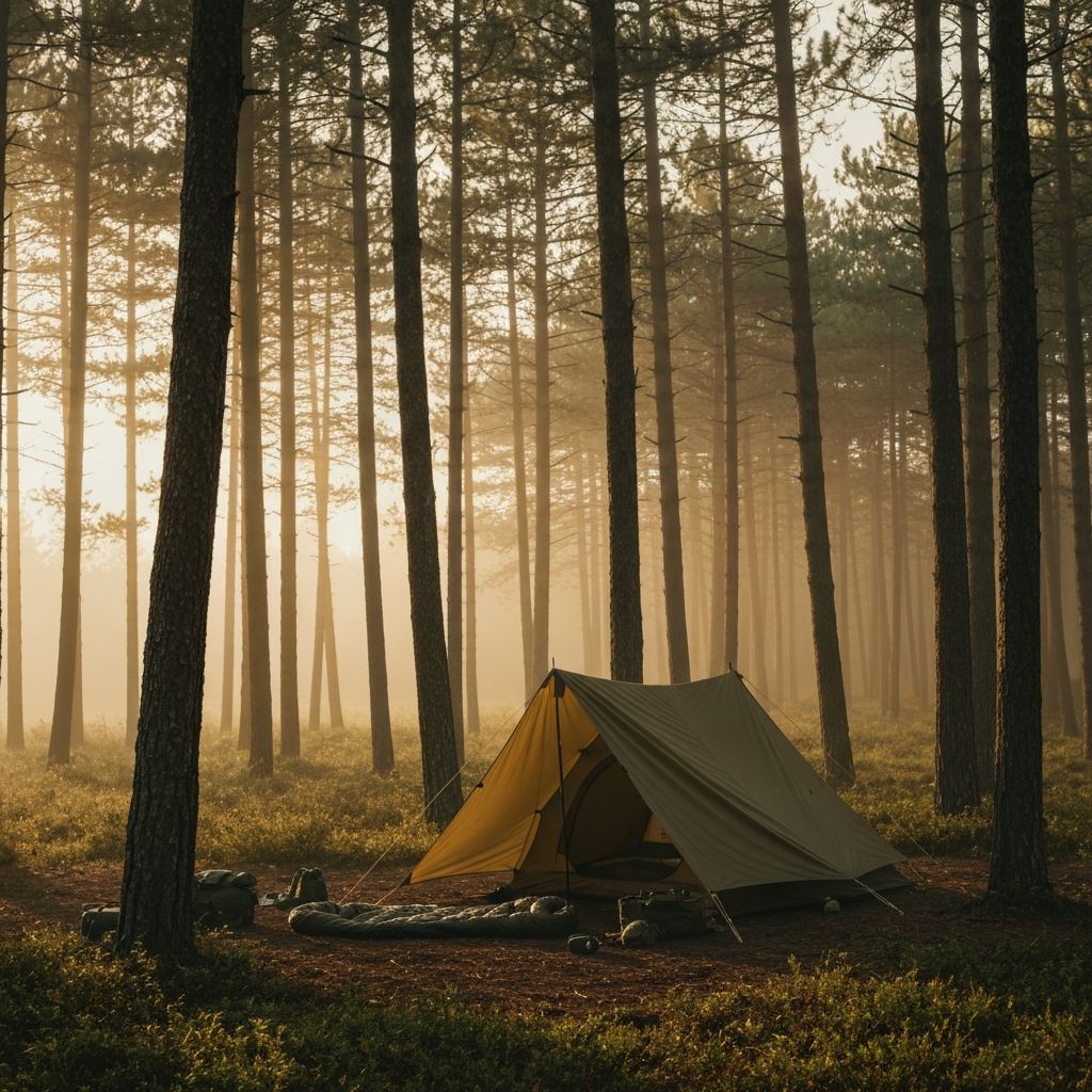 ARMY equipment in nature