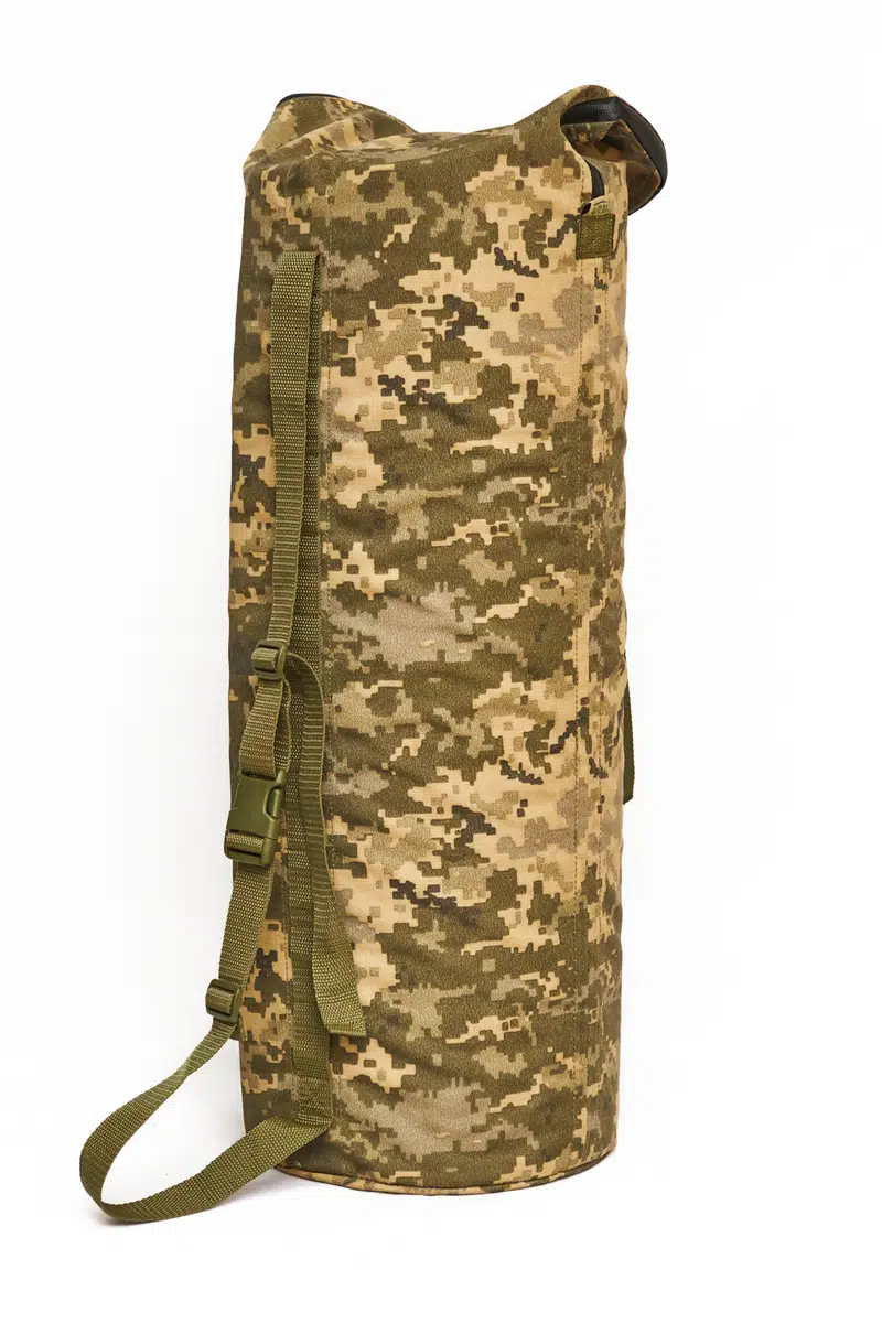 Килим спальний польовий ізоляційний Army L1 (1900×600×15 мм, Чорний або Olive Green) в чохлі Мультикам, Піксель - 2